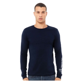 Men's Long Sleeve Navy Tee